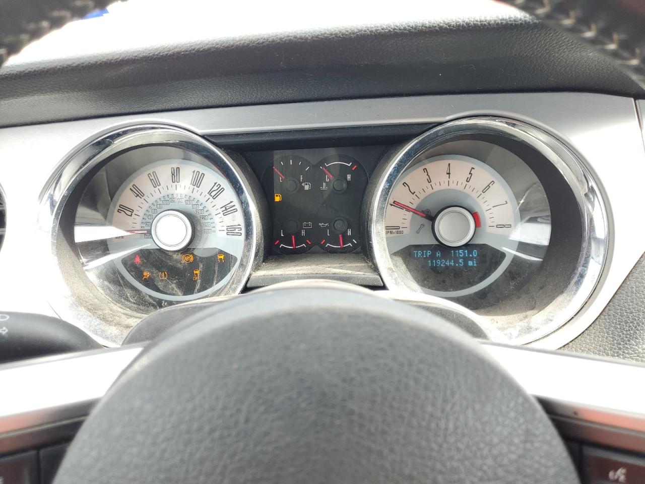 2012 Ford Mustang VIN: 1ZVBP8AM1C251330 Lot: 46155095