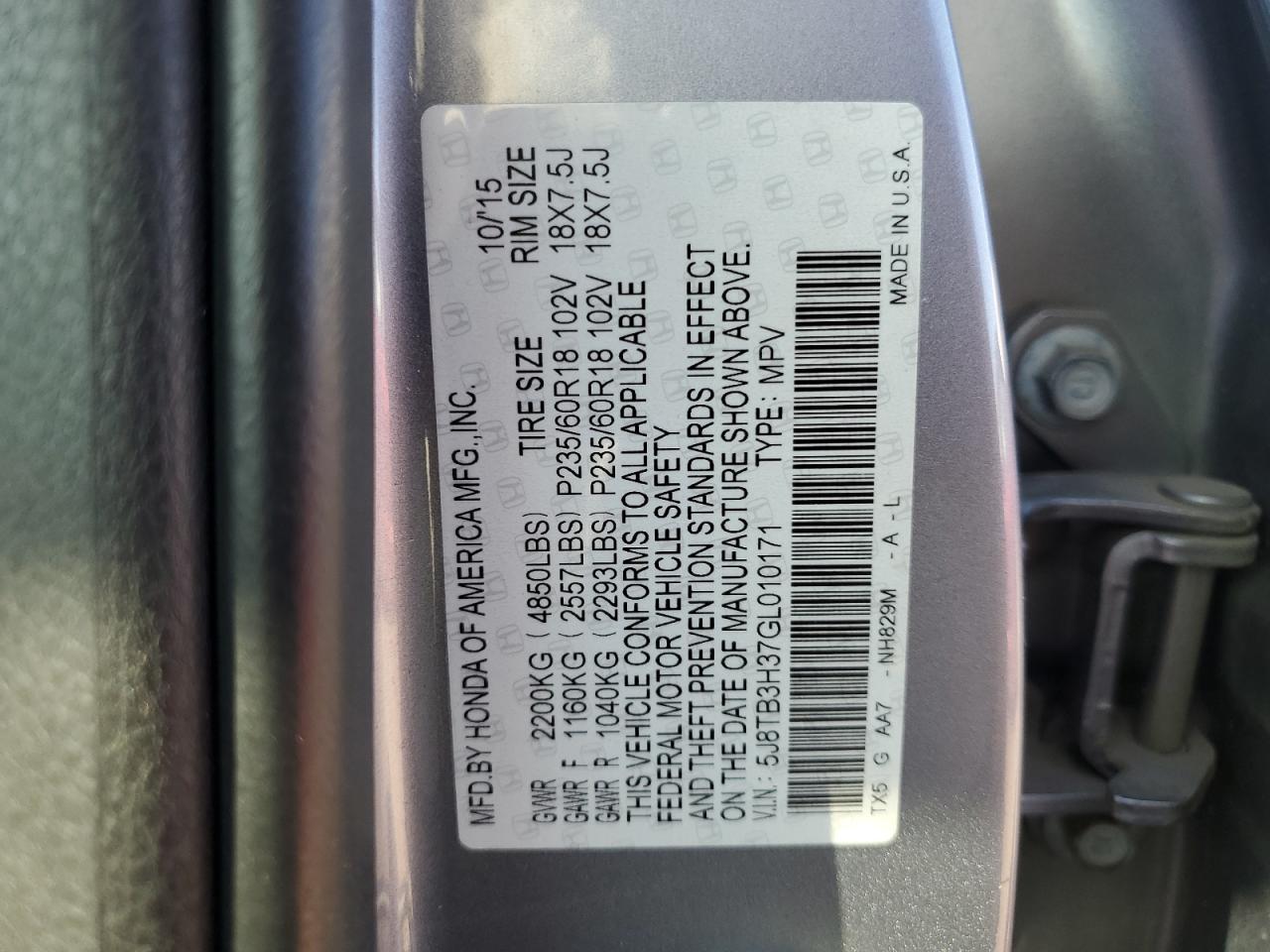 2016 Acura RDX - Image 14