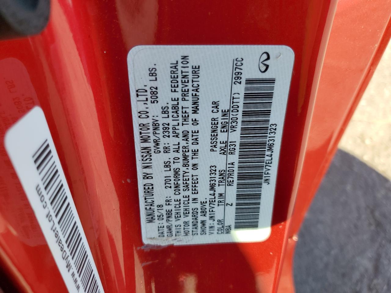 2018 Infiniti Q60 - Image 12