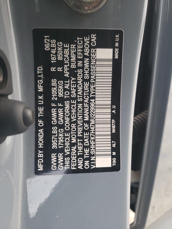 2021 Honda Civic - Image 12