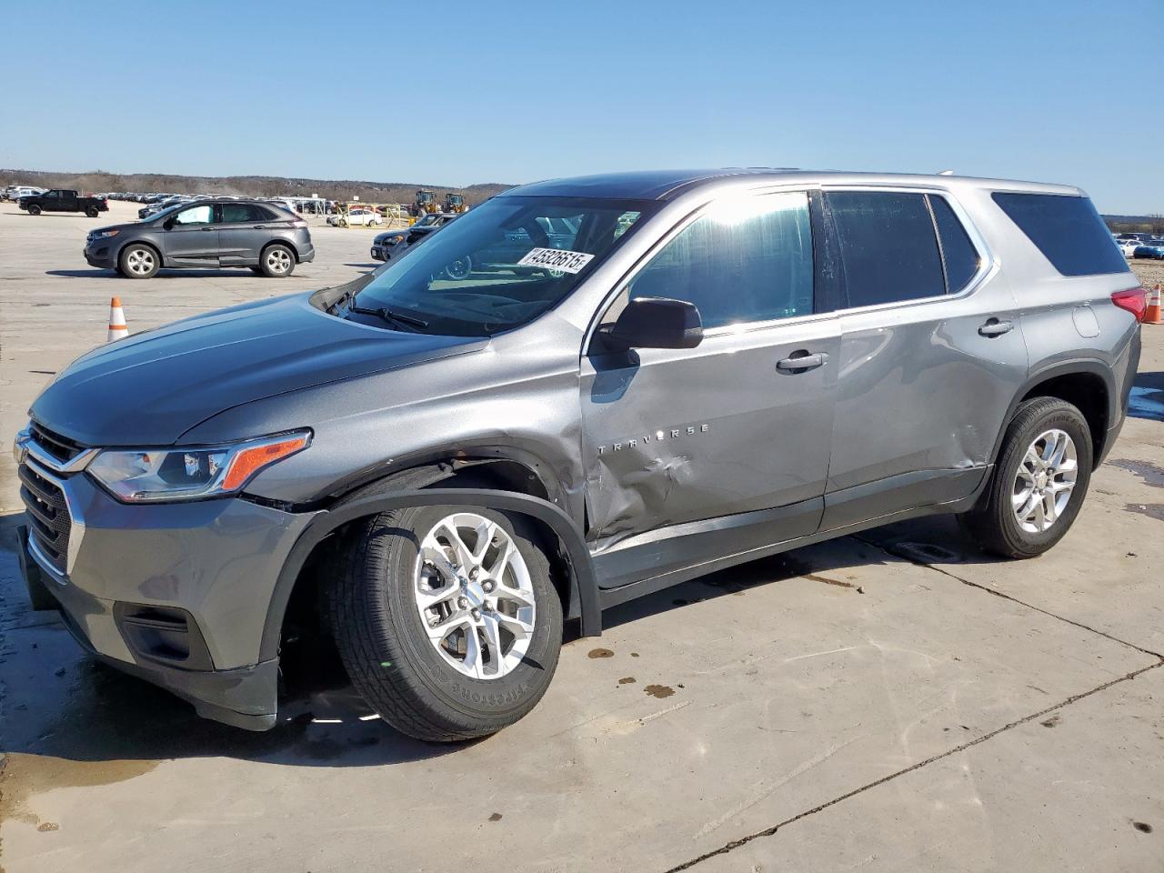 2021 Chevrolet Traverse Ls for Sale in Grand Prairie, TX - Side