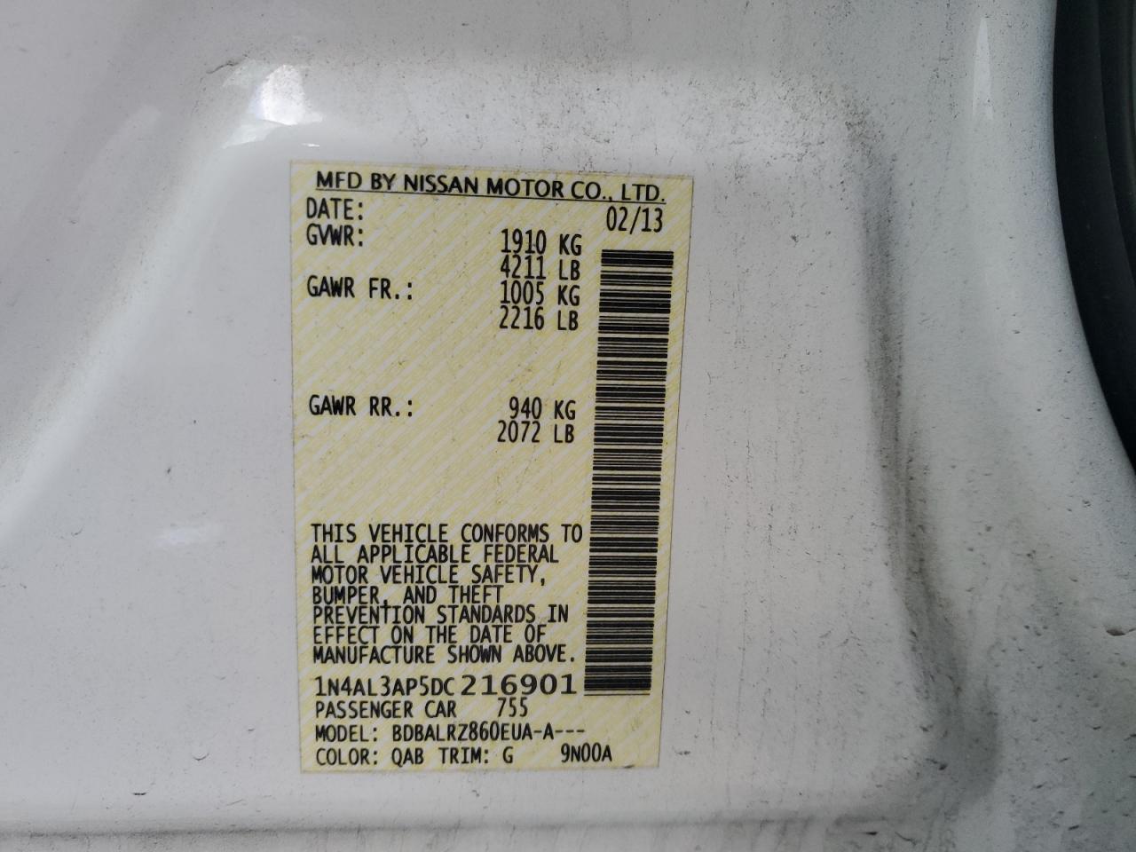 2013 Nissan Altima - Image 13