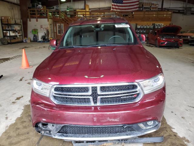  DODGE DURANGO 2017 Burgundy