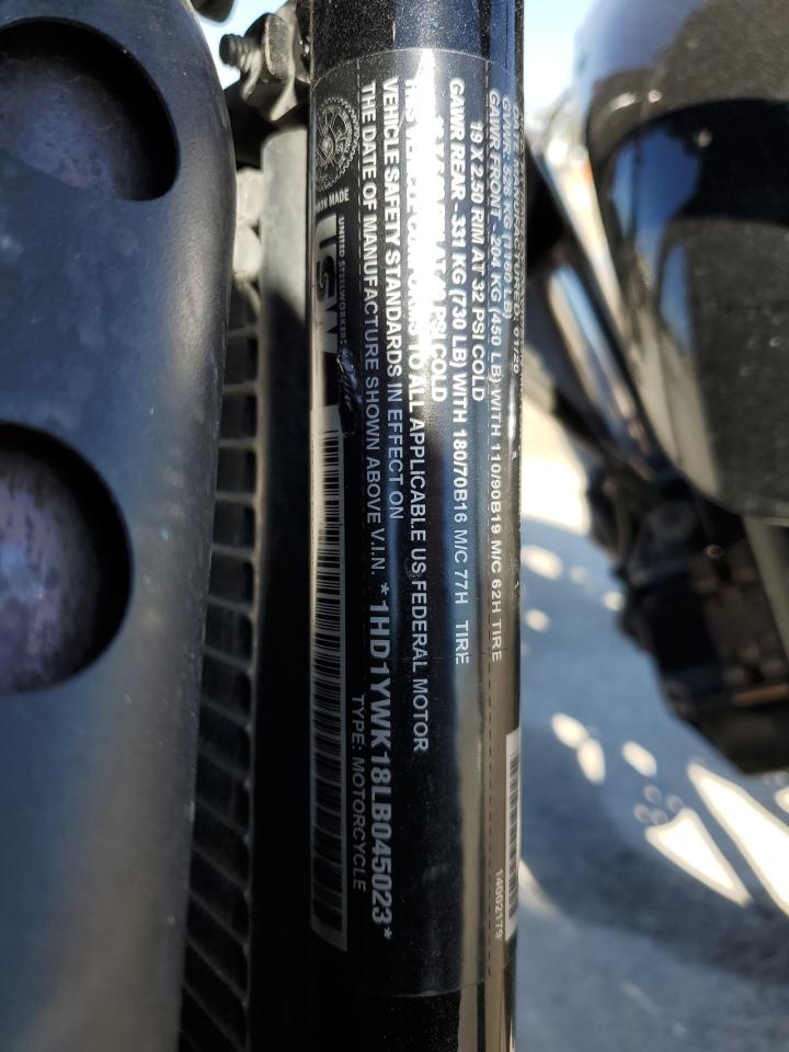 2020 Harley-Davidson Fxlrs VIN: 1HD1YWK18LB045023 Lot: 46845625