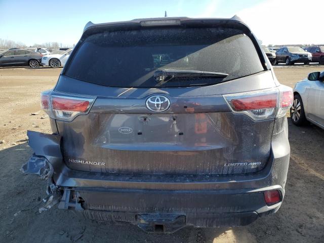  TOYOTA HIGHLANDER 2014 Silver