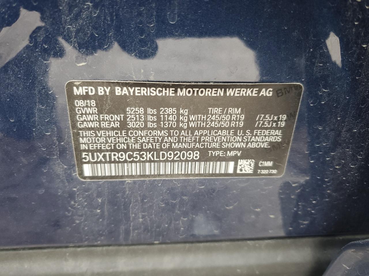 2019 BMW X3 - Image 13