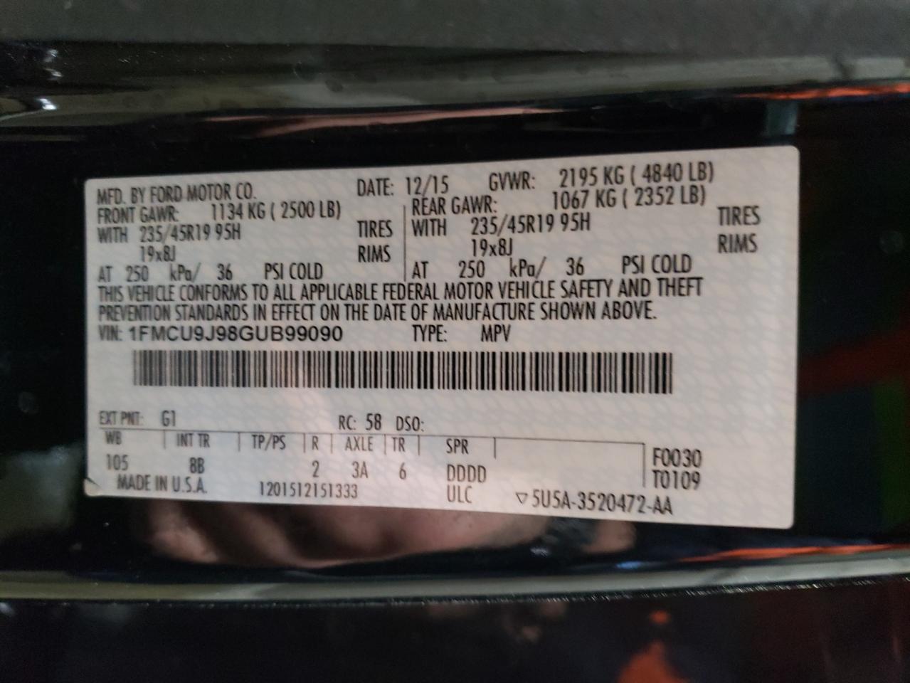 2016 Ford Escape - Image 13