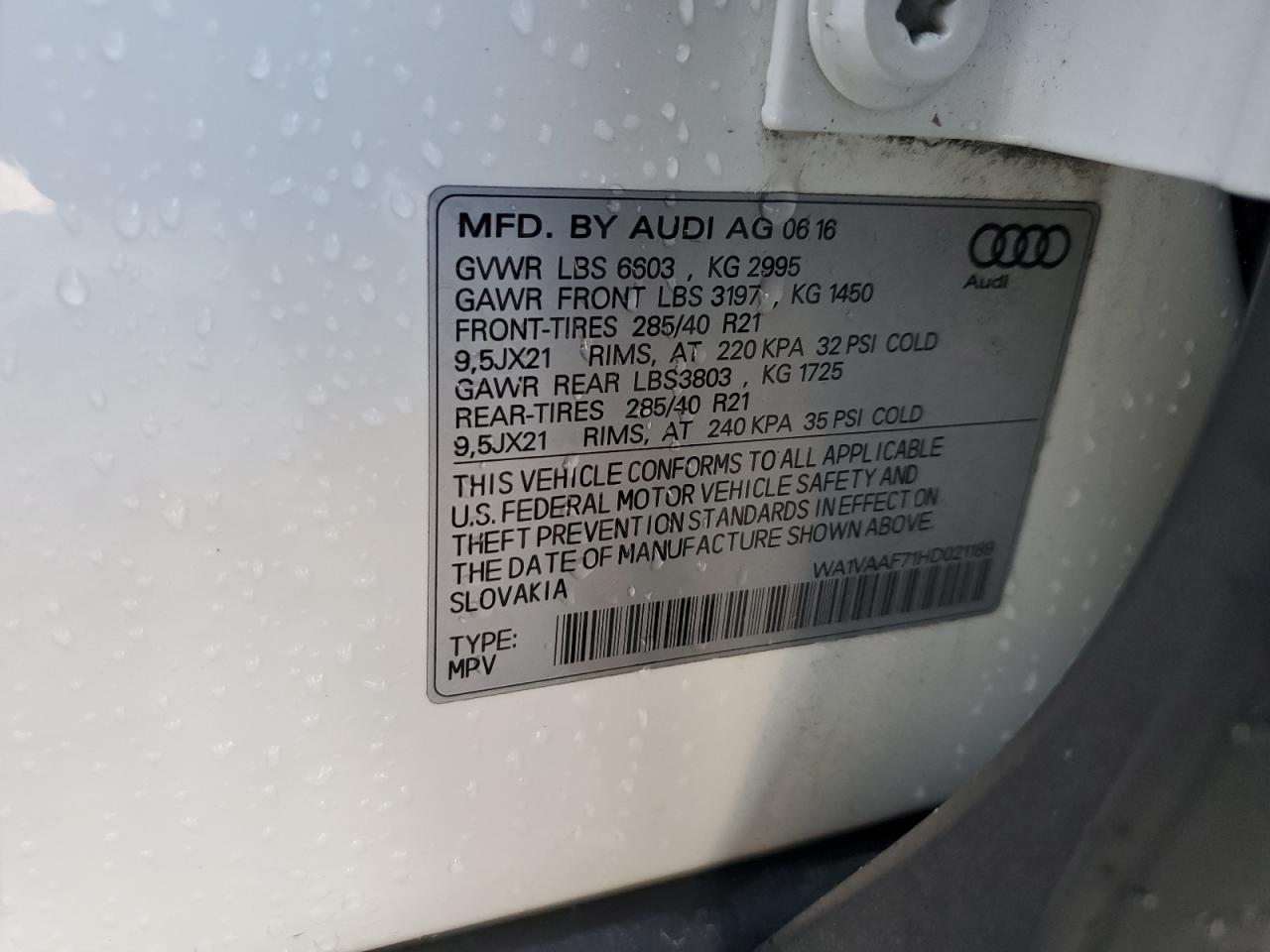 2017 Audi Q7 - Image 14