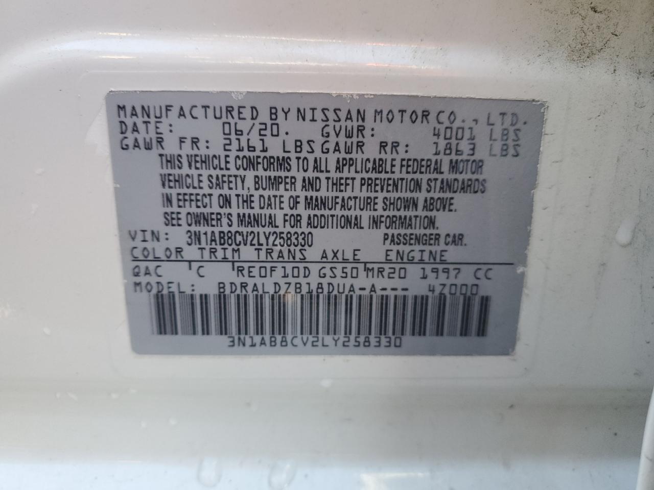 2020 Nissan Sentra - Image 12