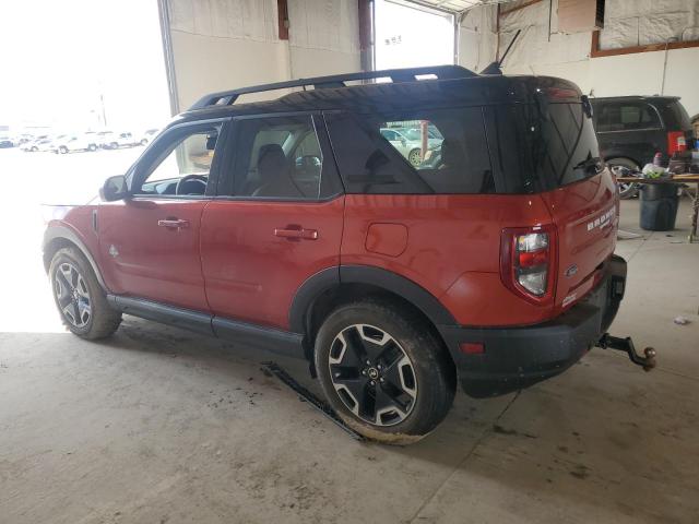  FORD BRONCO 2022 Czerwony
