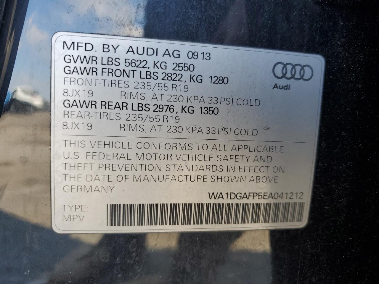 2014 Audi Q5 - Image 13