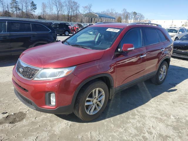 Паркетники KIA SORENTO 2015 Красный