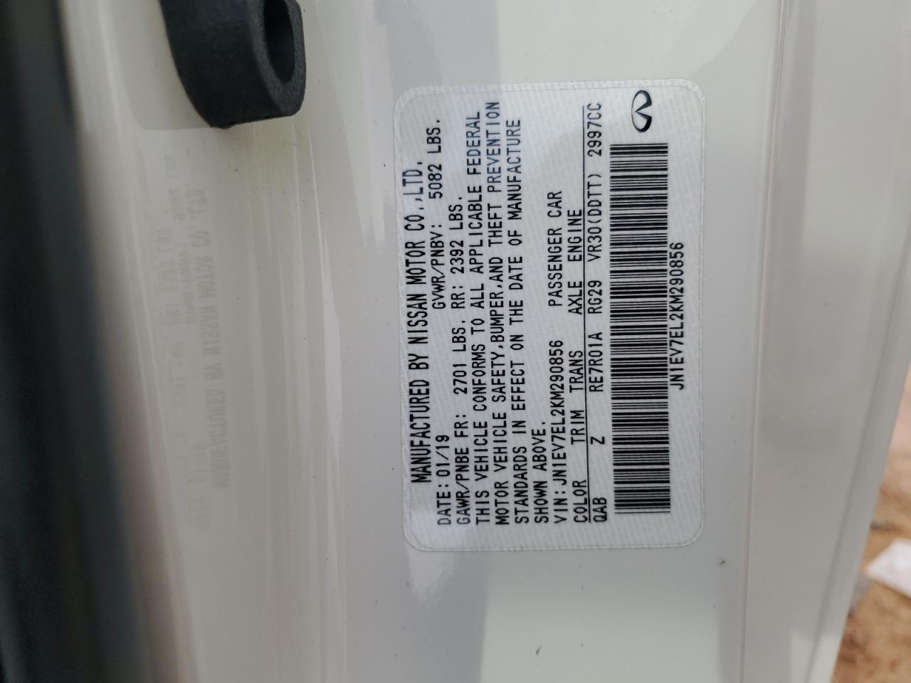 2019 Infiniti Q60 - Image 12