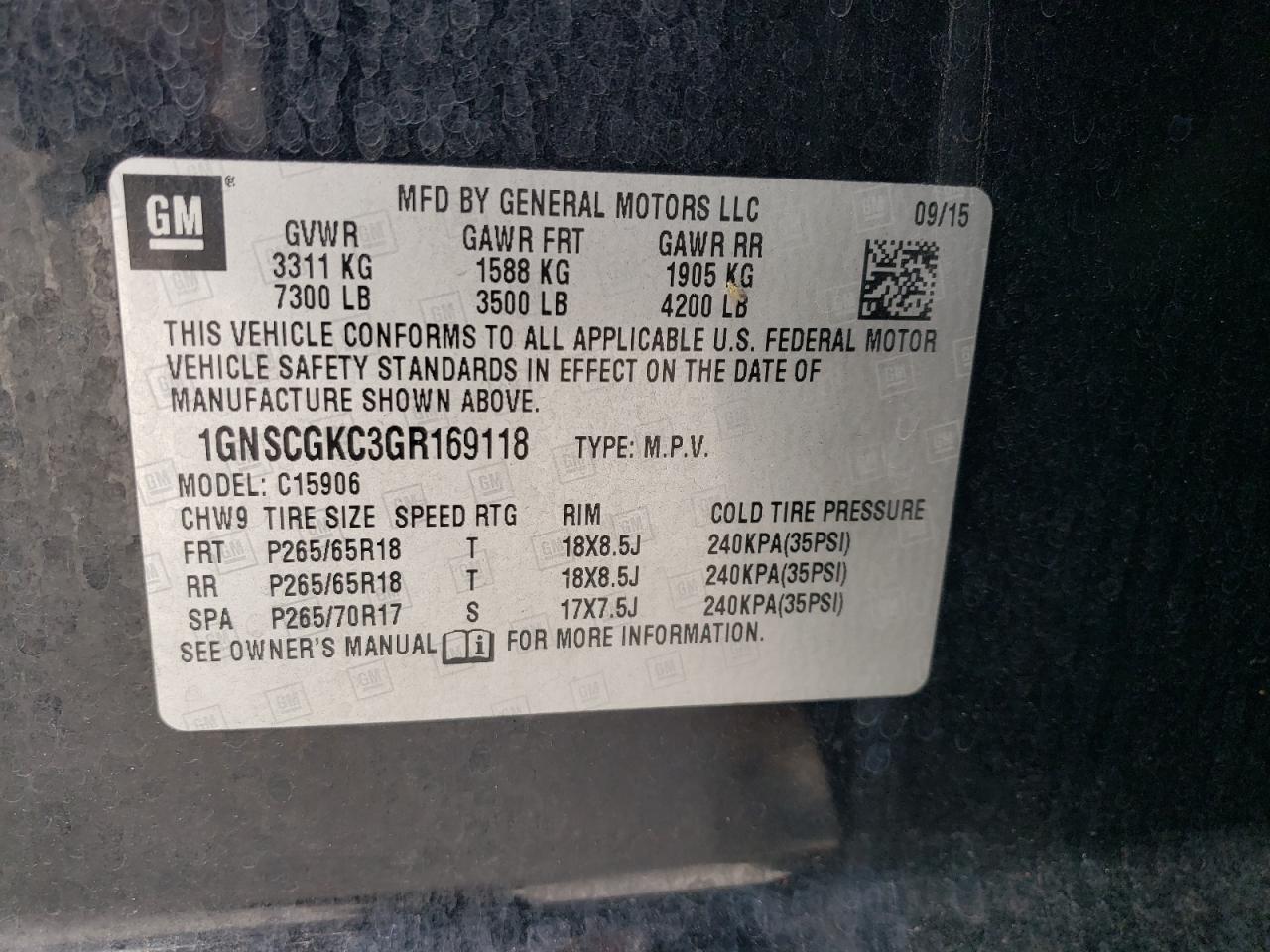 2016 Chevrolet Suburban - Image 13
