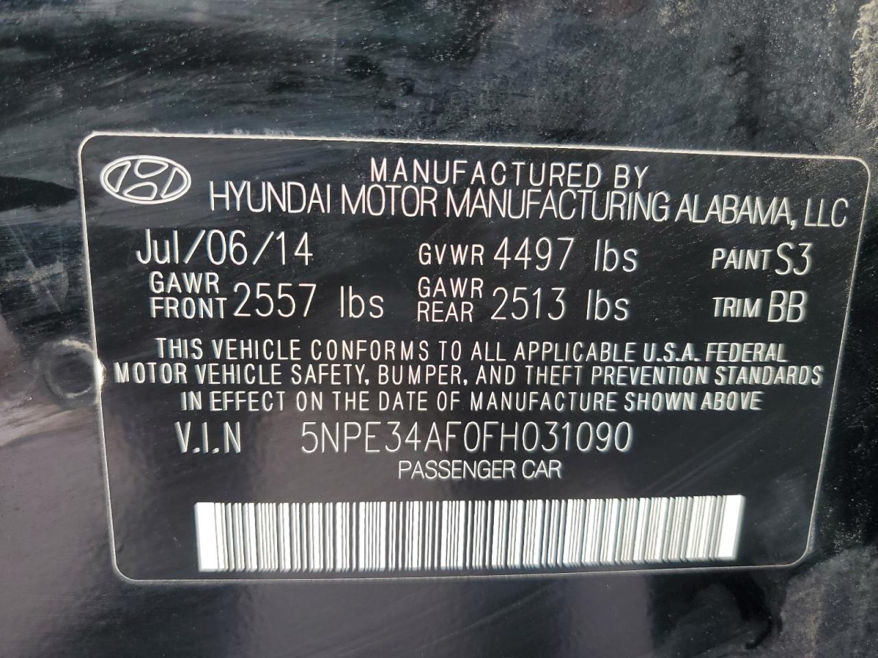 2015 Hyundai Sonata - Image 12