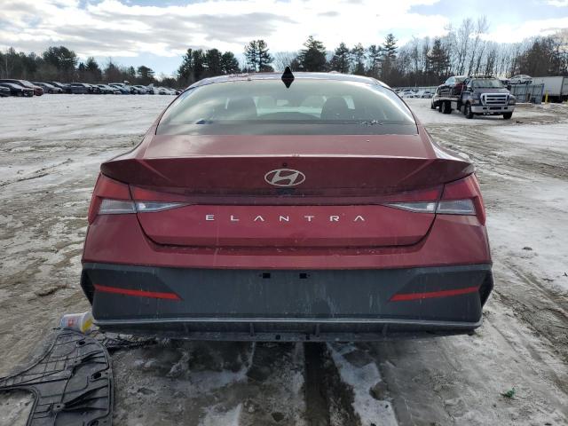  HYUNDAI ELANTRA 2024 Red