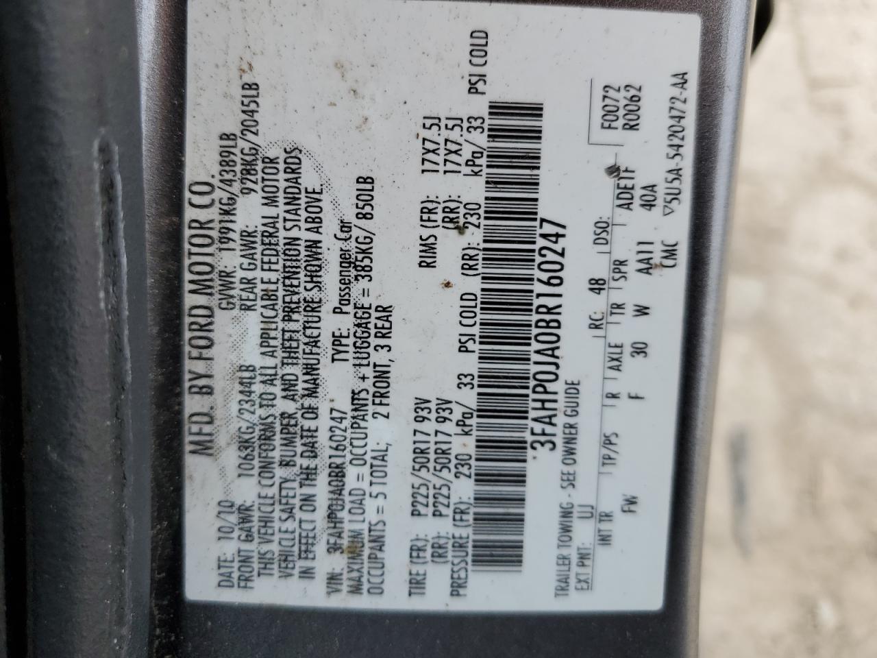 2011 Ford Fusion - Image 14