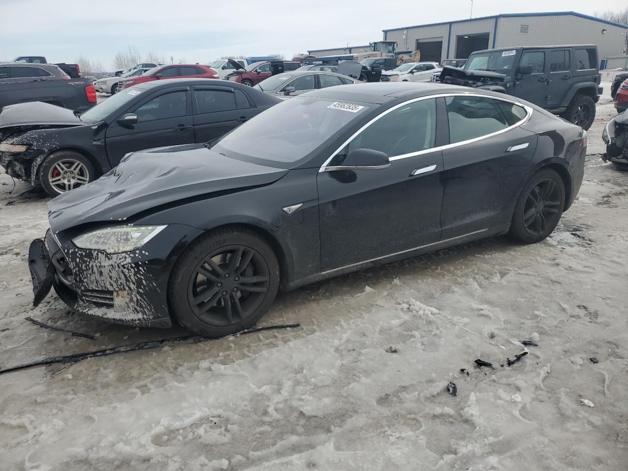 2013 Tesla Model S en Venta en Wayland, MI - Front End