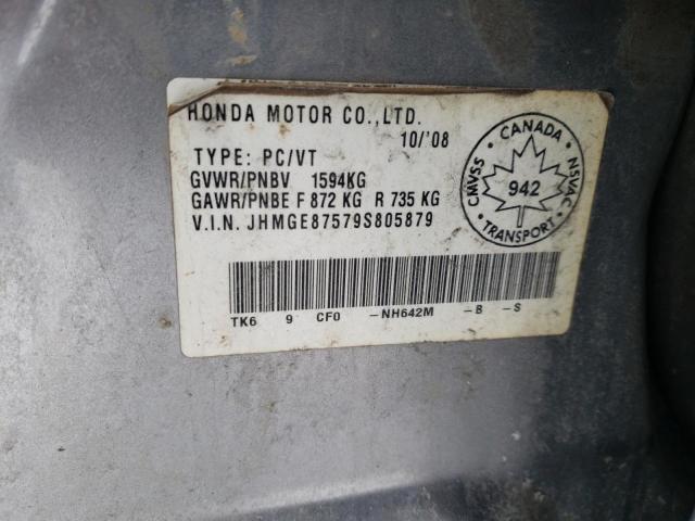 2009 HONDA FIT LX