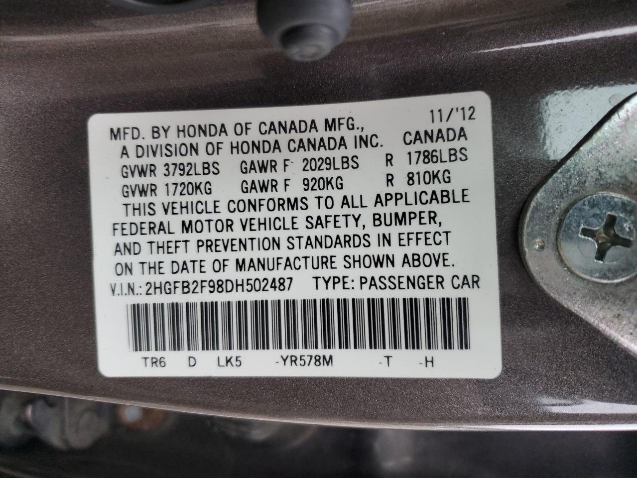 2013 Honda Civic - Image 14