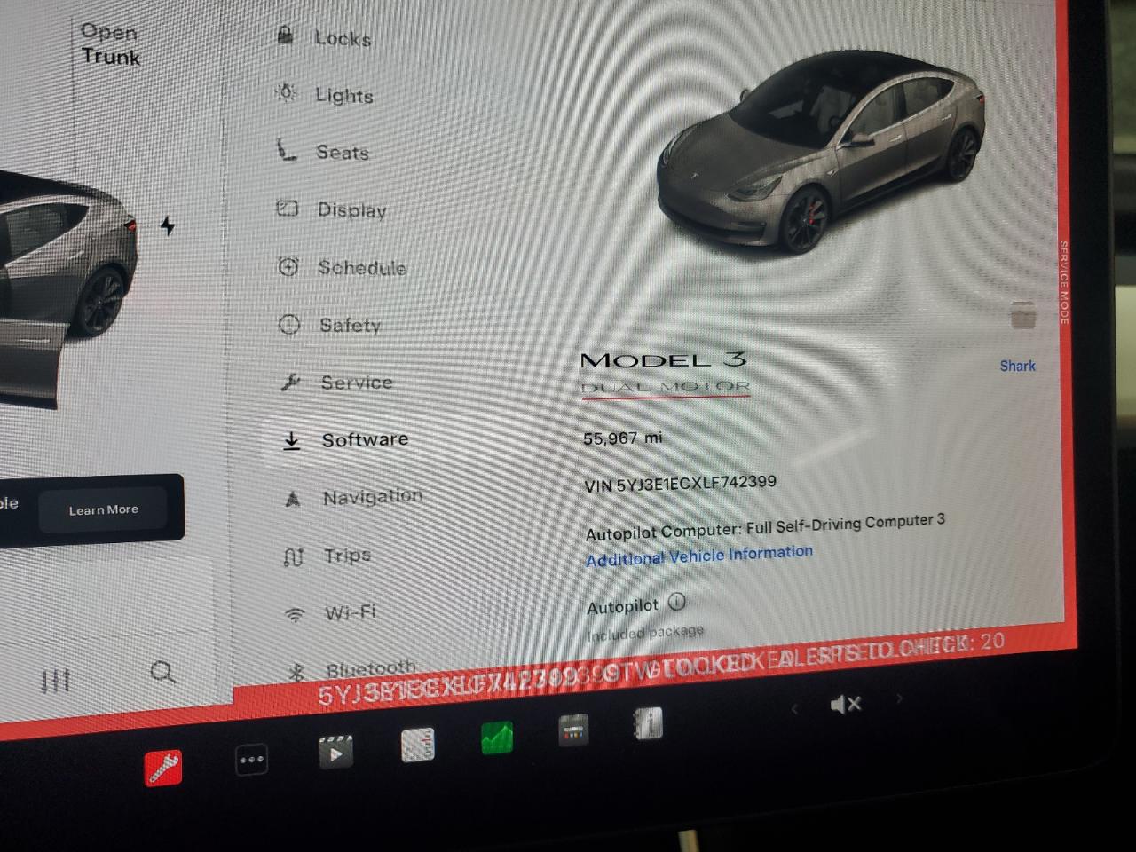 Фото: 5YJ3E1ECXLF742399 - 9