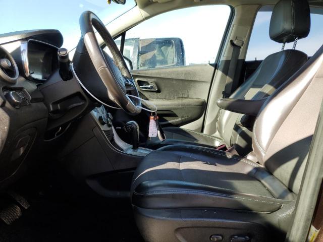  CHEVROLET TRAX 2015 Burgundy