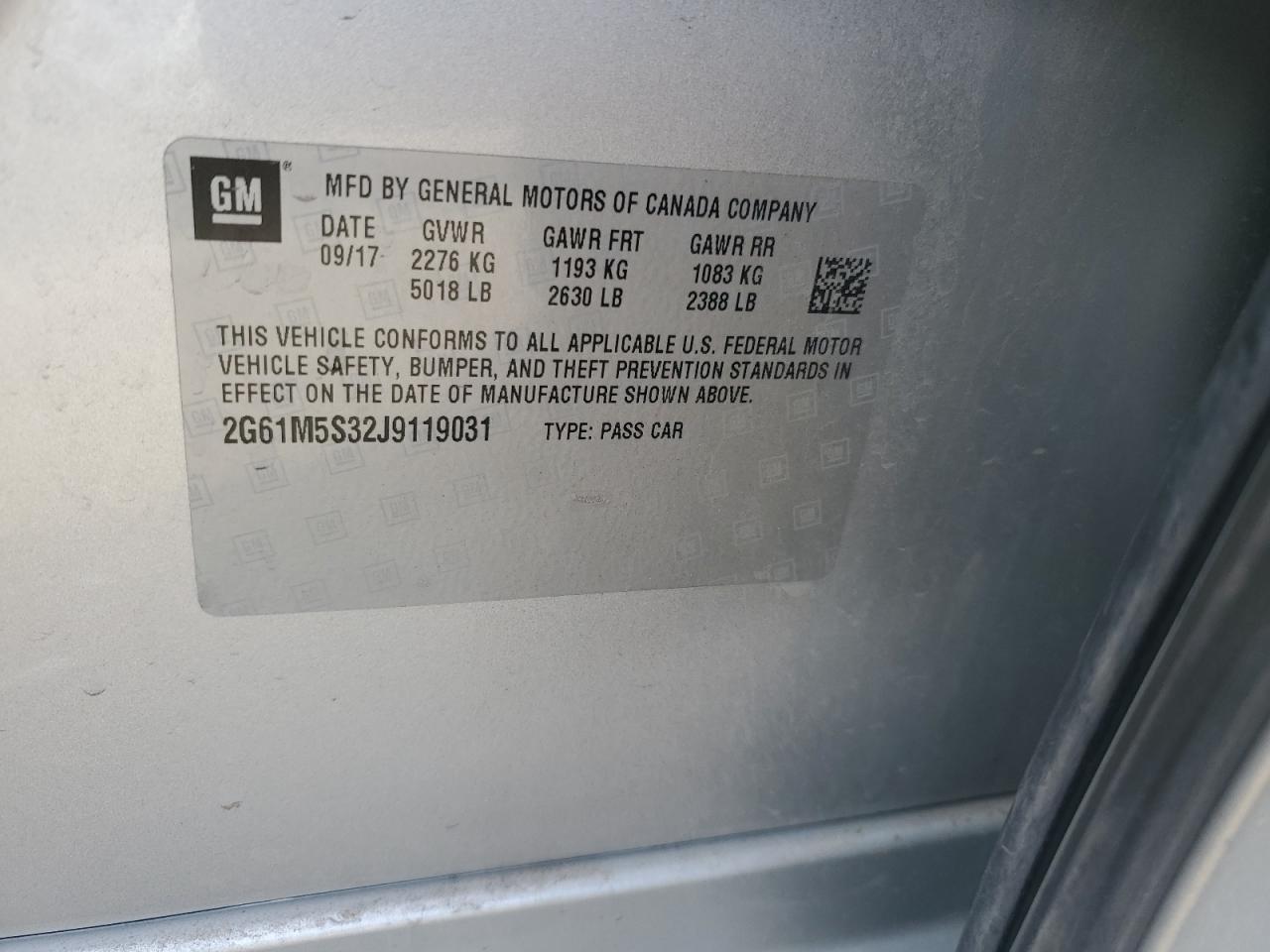 2018 Cadillac XTS - Image 12