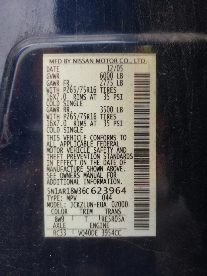 2006 Nissan Pathfinder - Image 14