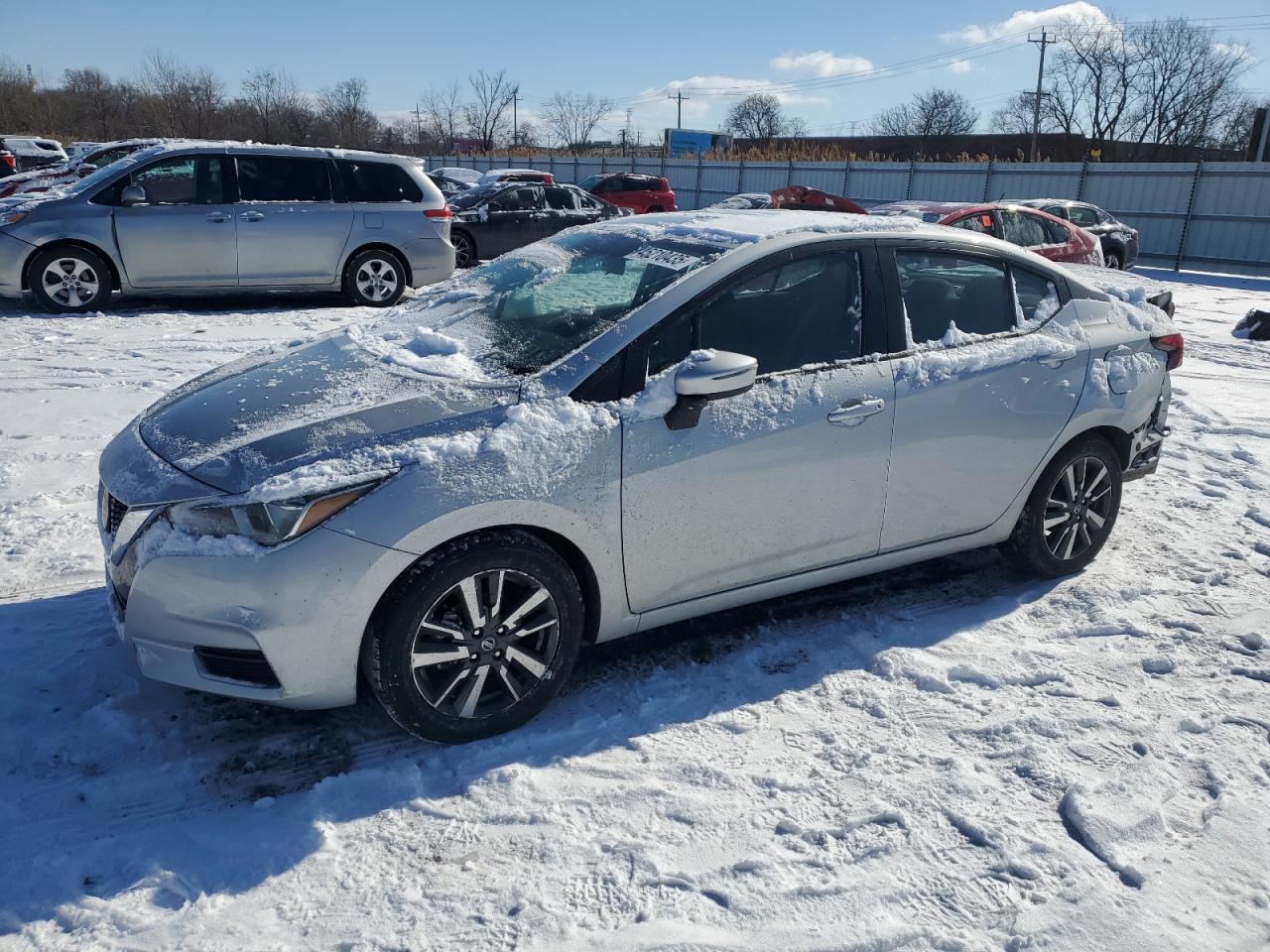 2021 Nissan Versa Sv for Sale in Chicago Heights, IL - Rear End