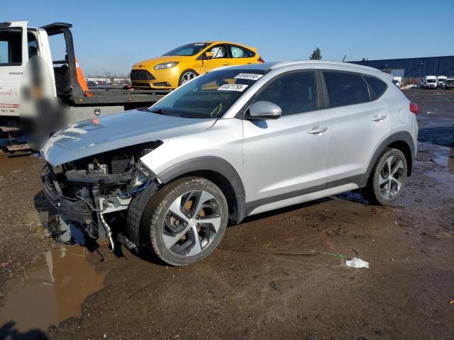 2017 Hyundai Tucson Limited продається в Woodhaven, MI - Front End