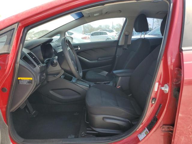 Sedans KIA FORTE 2016 Red