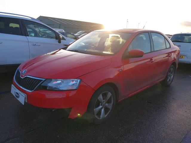 2014 SKODA RAPID SE T for sale at Copart NEWBURY