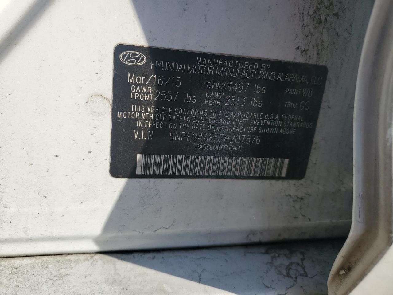 2015 Hyundai Sonata - Image 12