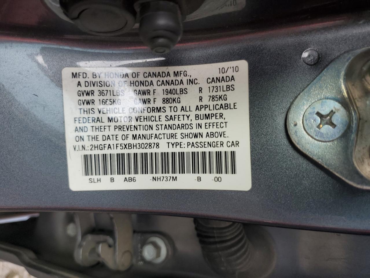 2011 Honda Civic - Image 12