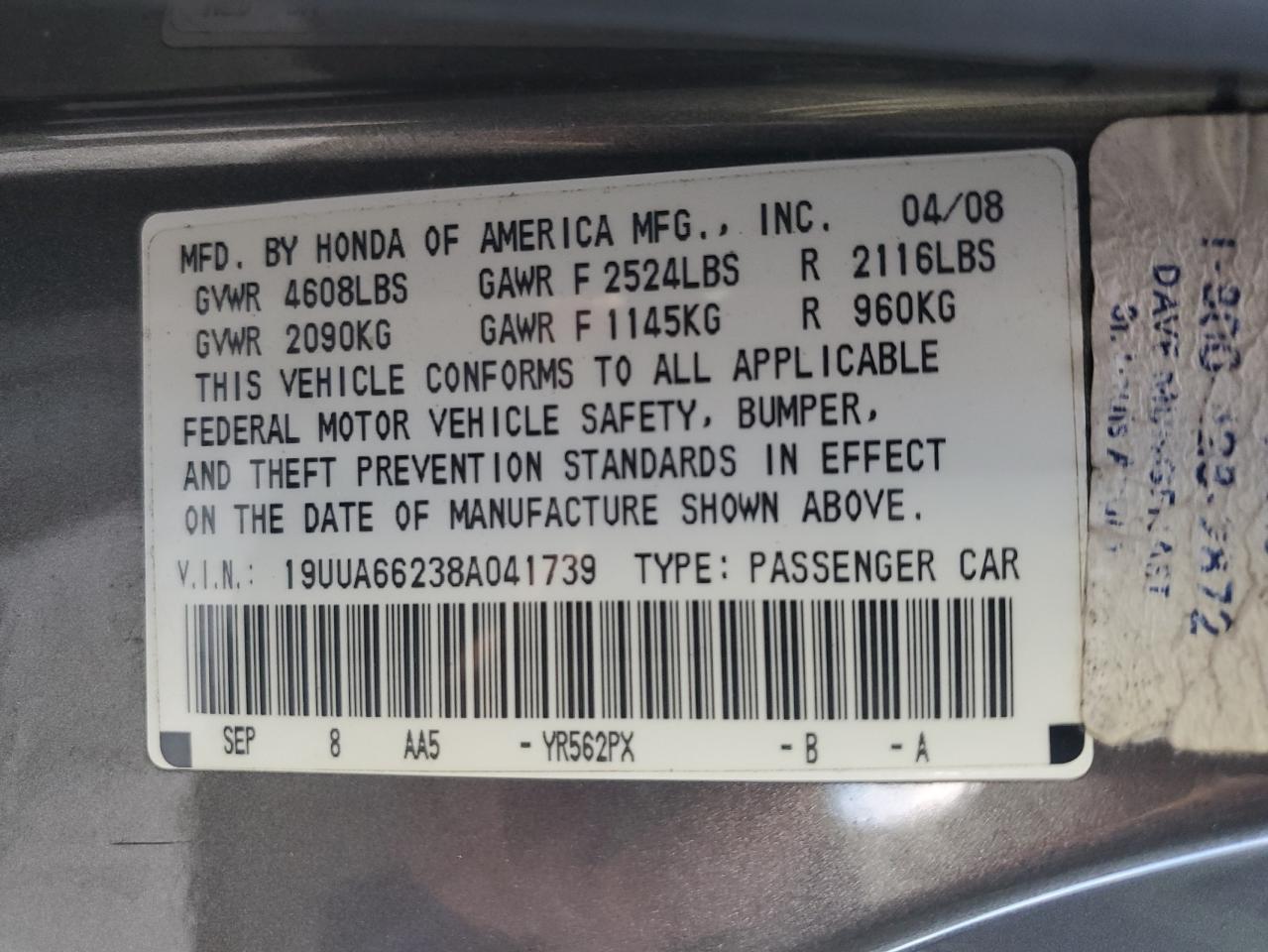 2008 Acura TL - Image 12