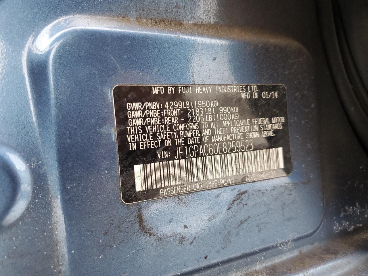 2014 Subaru Impreza - Image 12
