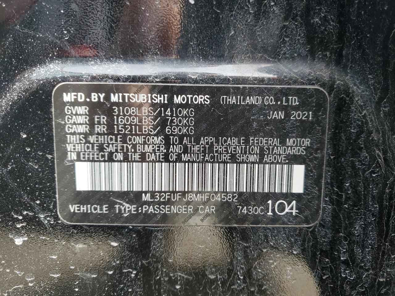 2021 Mitsubishi Mirage - Image 12