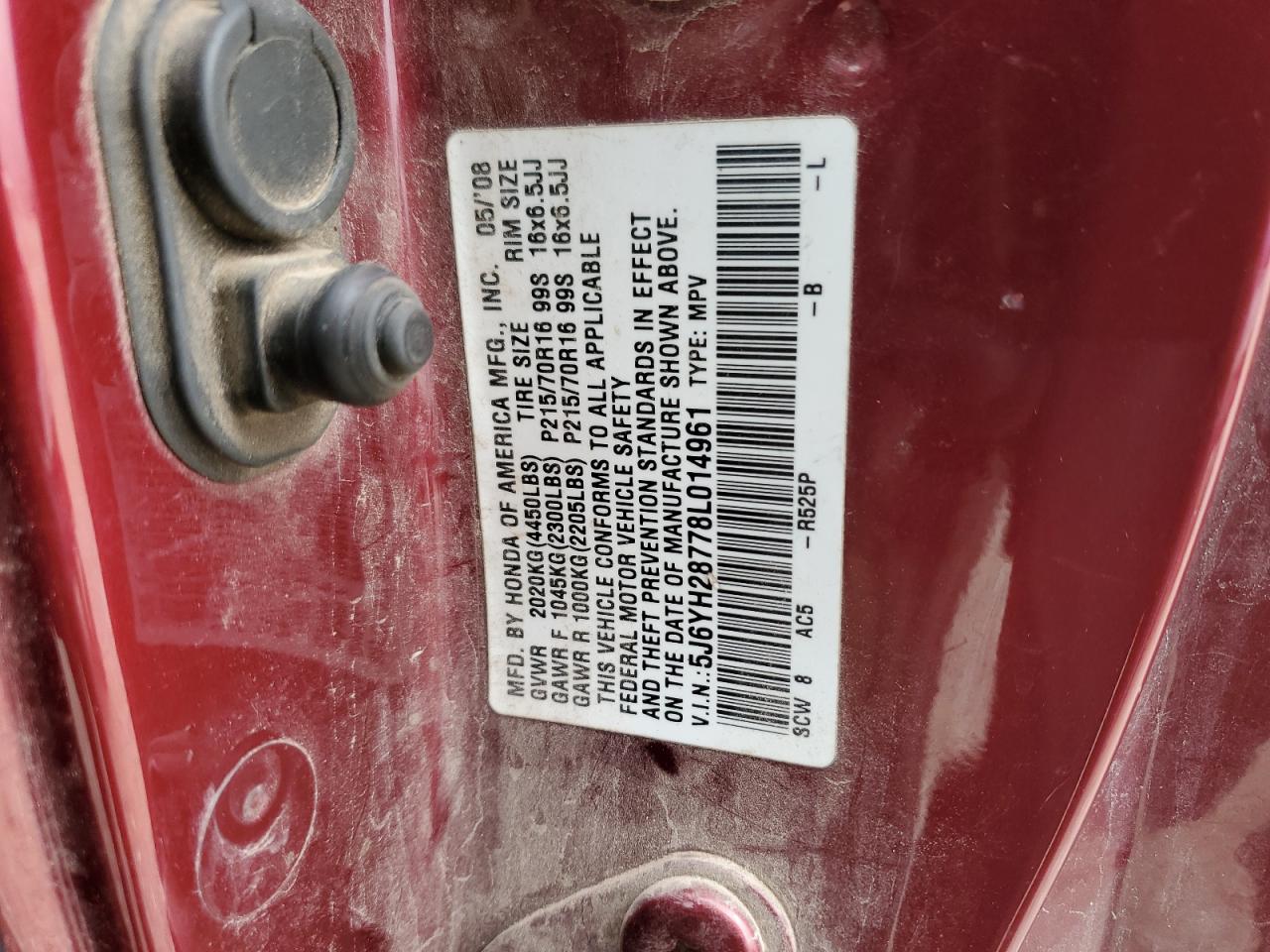 2008 Honda Element - Image 13