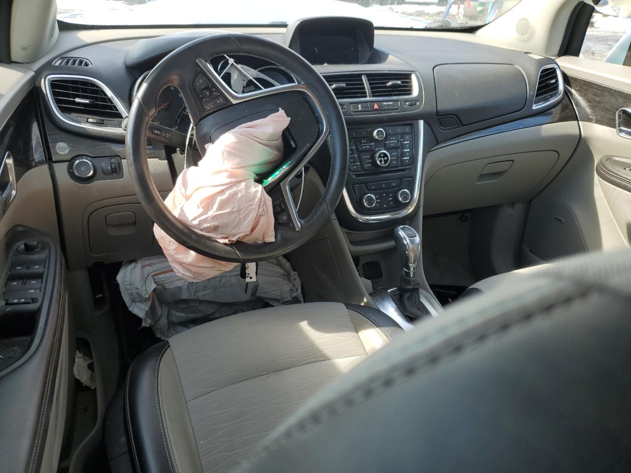2015 BUICK ENCORE with FRONT END damage, VIN KL4CJBSB2FB218596