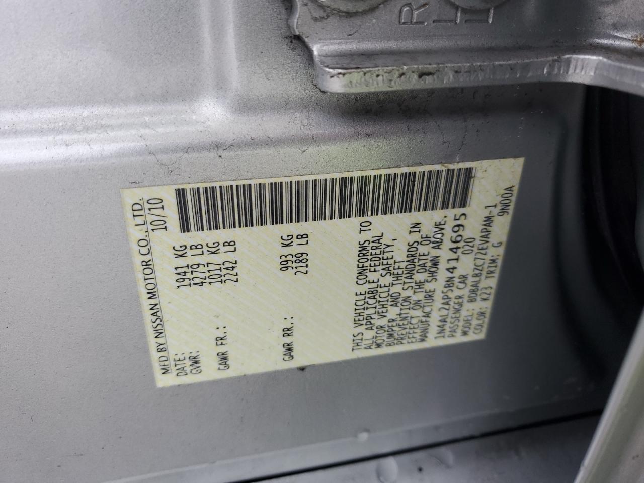2011 Nissan Altima - Image 12