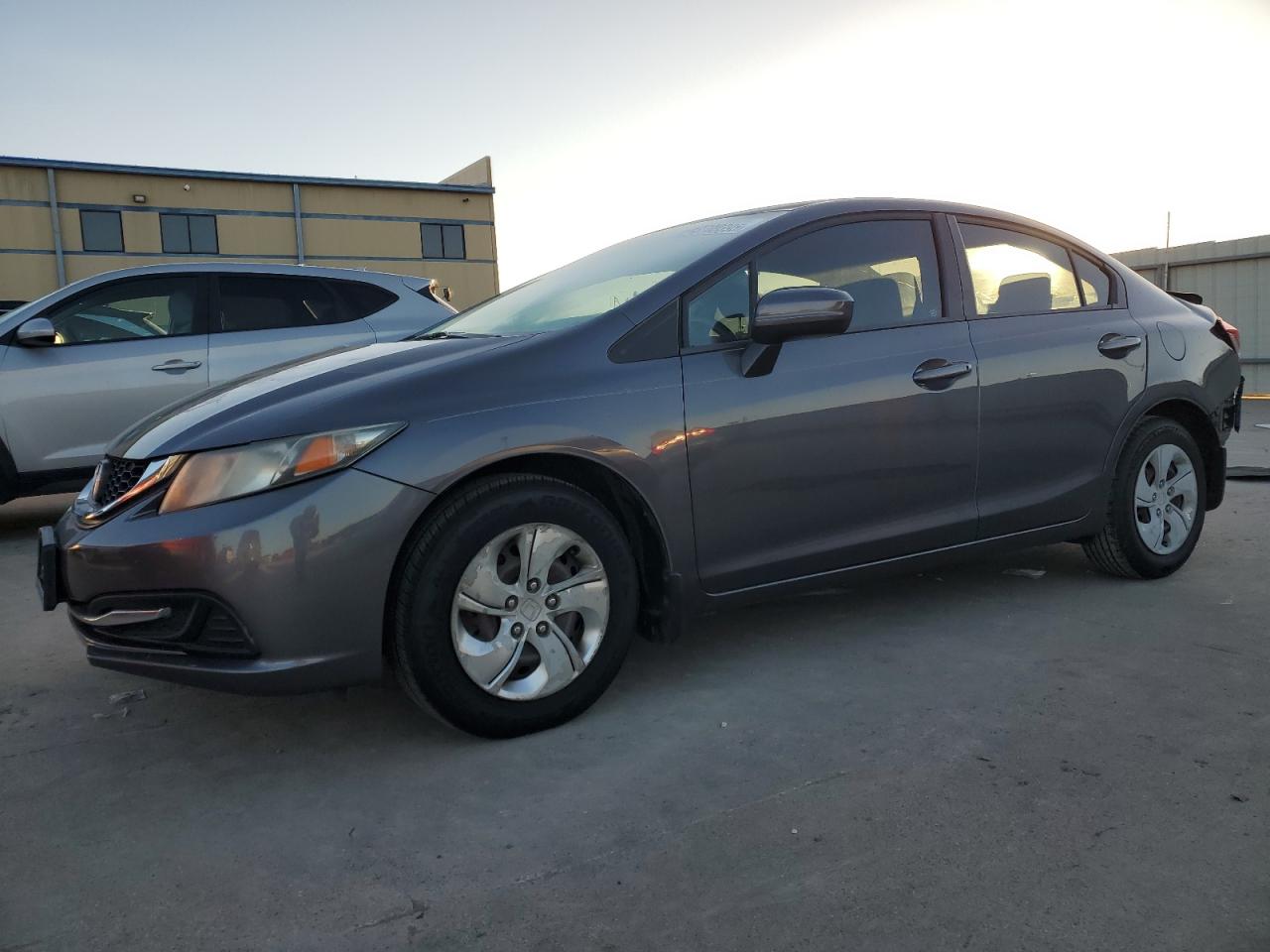 2014 Honda Civic Lx იყიდება Wilmer-ში, TX - Rear End