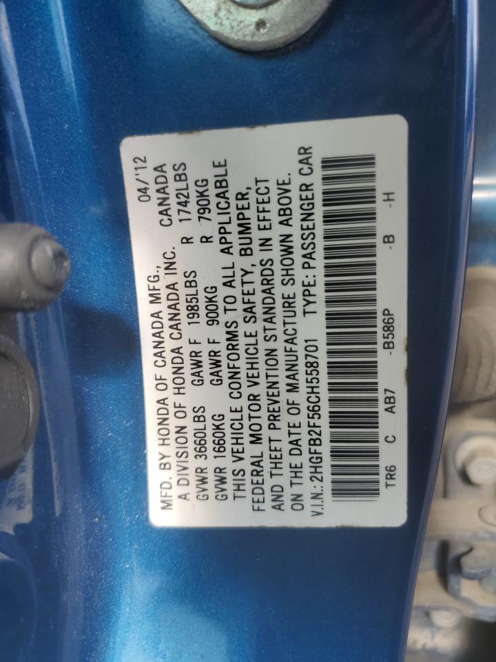 2012 Honda Civic - Image 12