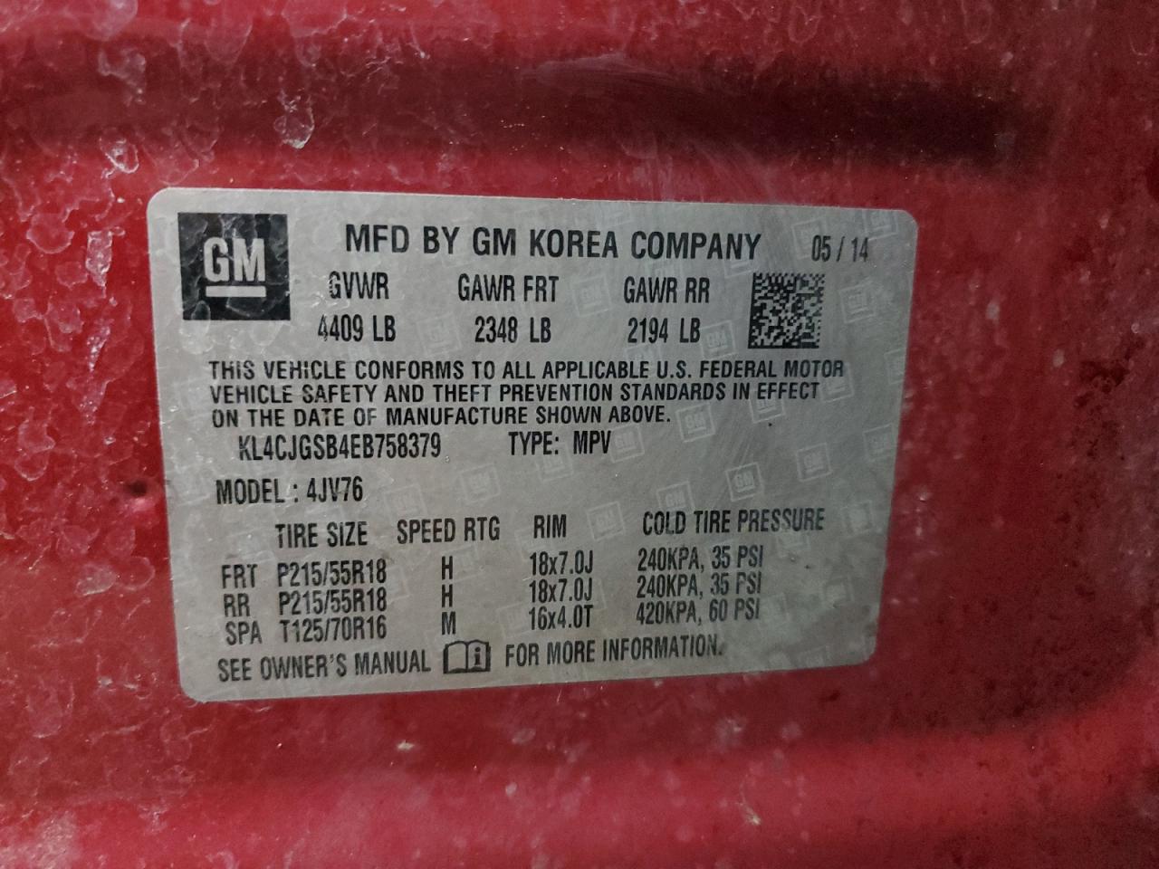 2014 Buick Encore - Image 13