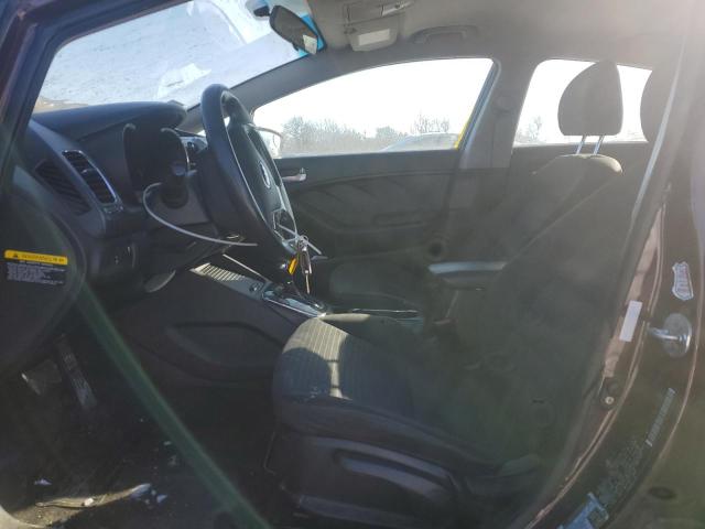  KIA FORTE 2018 Бургунди