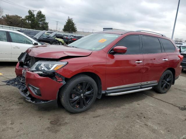  NISSAN PATHFINDER 2020 Красный