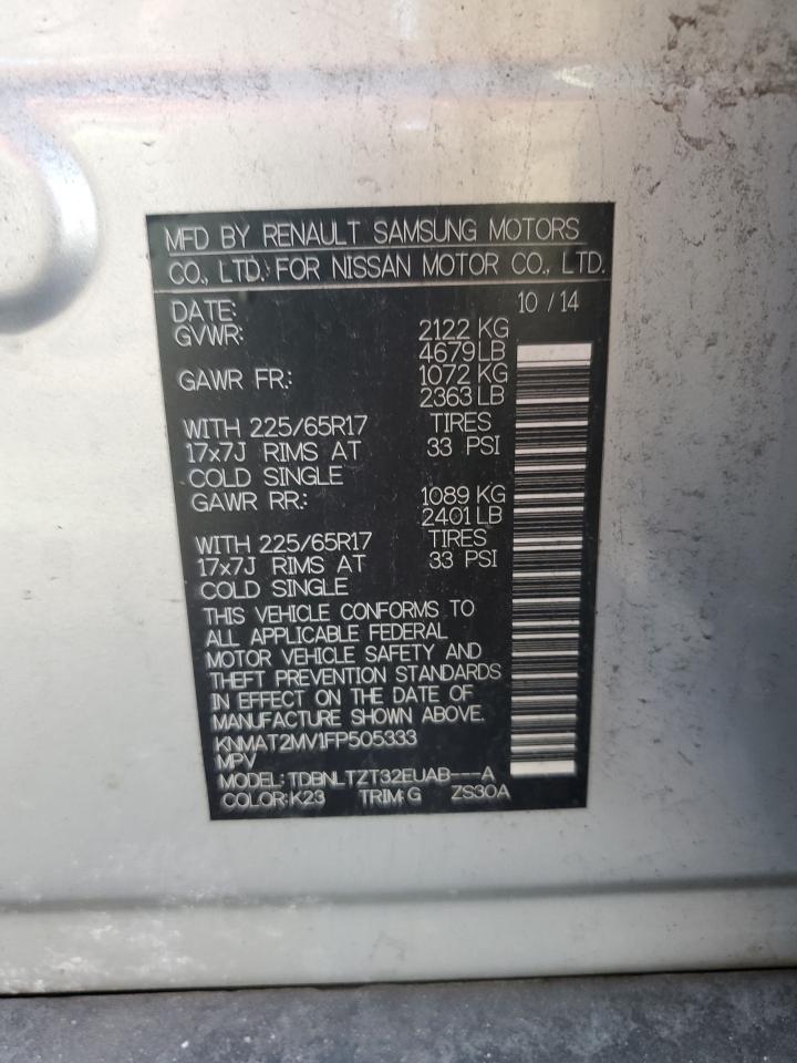 2015 Nissan Rogue - Image 13