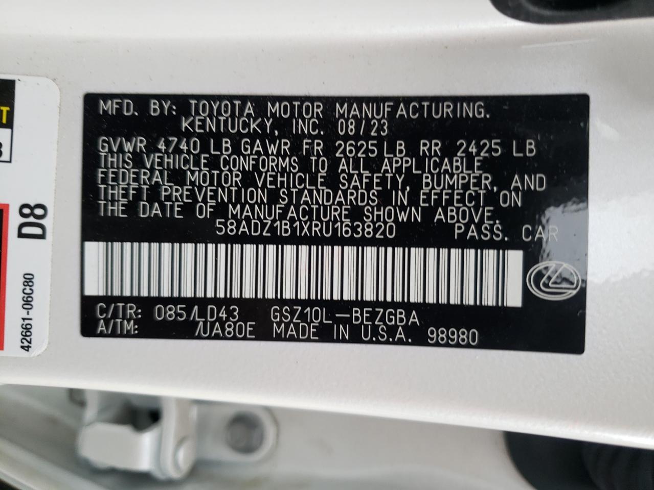 2024 Lexus ES - Image 12
