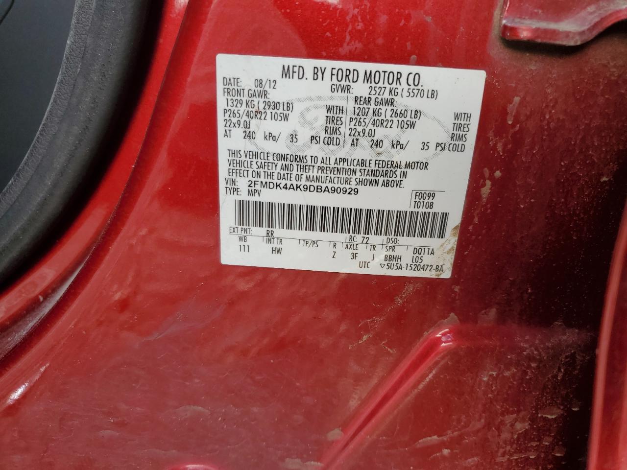 2013 Ford Edge - Image 15
