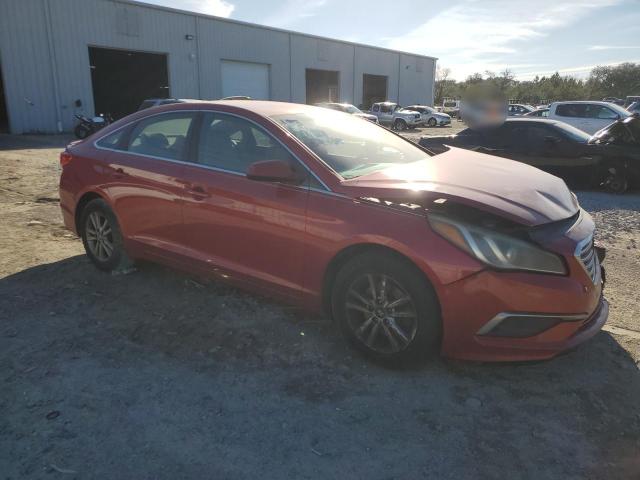 HYUNDAI SONATA 2017 Красный