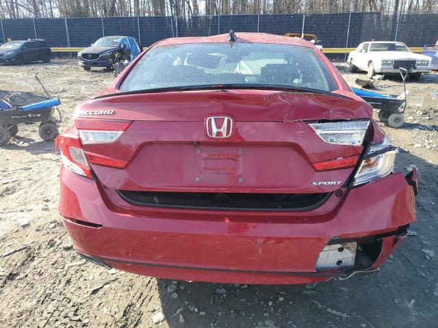  HONDA ACCORD 2021 Czerwony